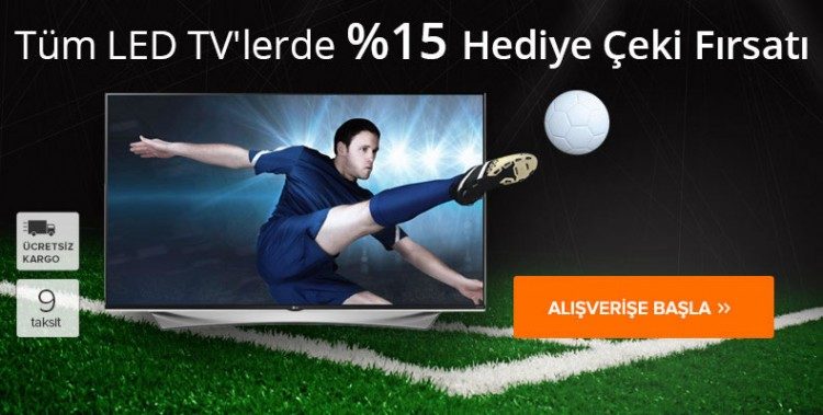 %15 Teknosa Hediye Çeki