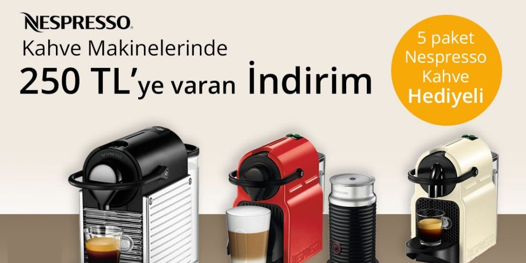 Nespresso İndirim Kodu Fırsatları Kuponrazzi