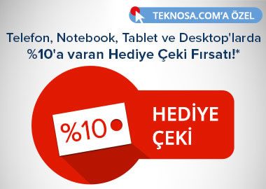 %10 Teknosa Hediye Çeki