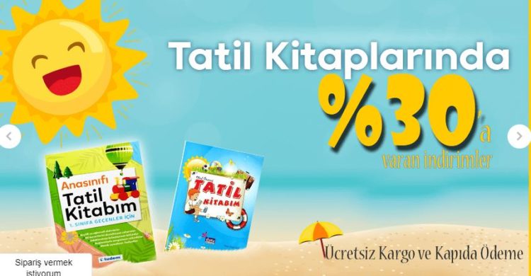 Temel Kırtasiye'de Tatil Kitaplarında %30 İndirim!