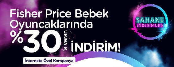 Fisher Price Bebek Oyuncaklarında %30'a Varan İndirim!