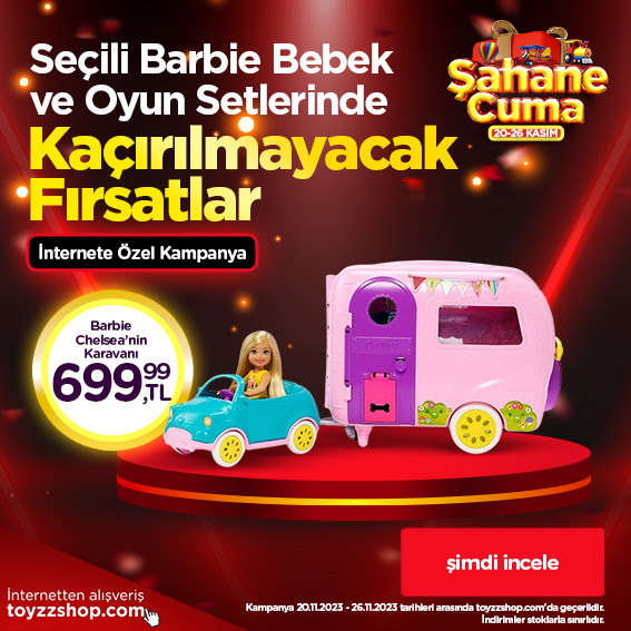 Toyzz Shop'ta Barbie Bebek & Oyun Setlerinde Kaçırılmayacak Fırsatlar!