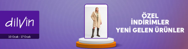 Dilvin'de Özel İndirim!