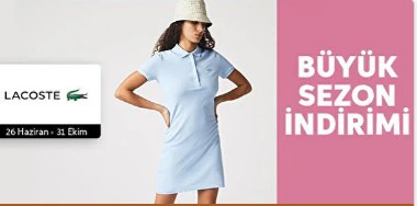 Lacoste'da Büyük Sezon İndirimi!