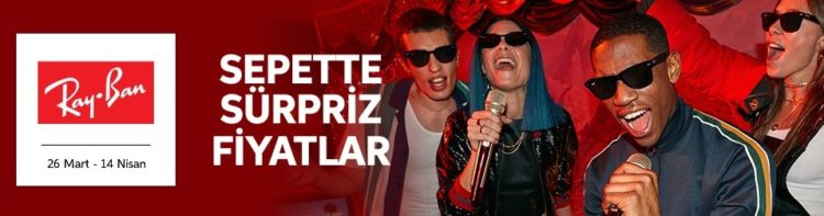 Ray Ban'da Süpriz Fiyatlar!
