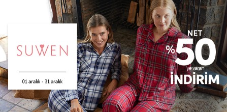 Suwen'de %50'ye Varan İndirim!