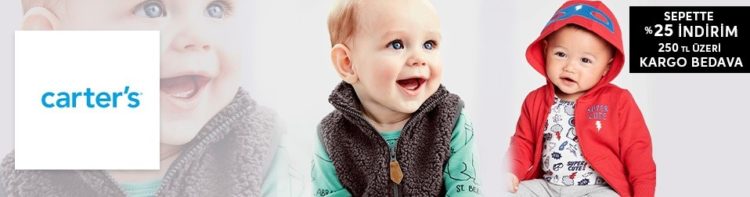 Carter's Sepette %25 İndirim!