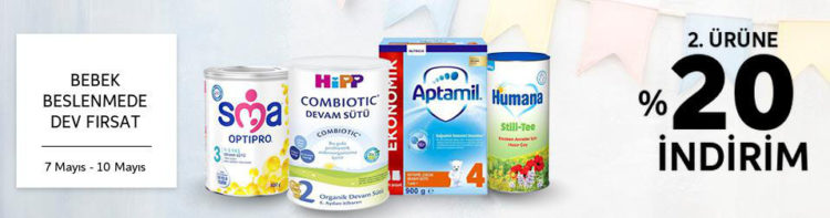 Tredyol'da Bebek Beslenmesinde Dev Fırsat!