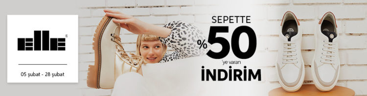 Elle'de %50'ye Varan İndirim!