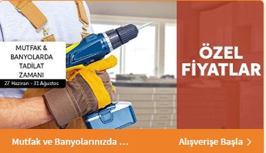 Trendyol'da Mutfak & Banyolarda Tadilat Zamanı!