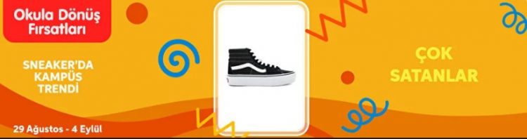 Trendyol'da Sneaker Fırsatı!