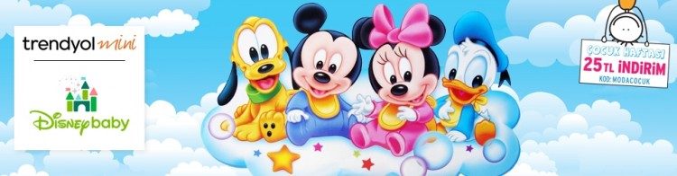 Trendyol İndirim Kuponu ile Disney Baby 25 TL İndirimli