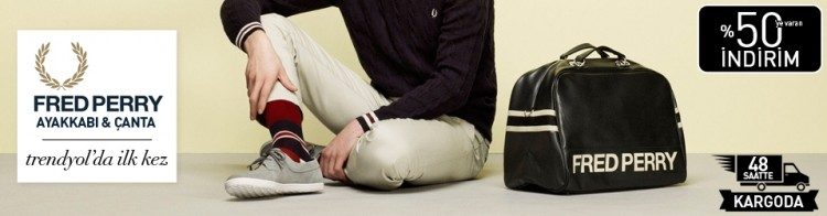 Fred Perry Çanta ve Ayakkabıda İndirim