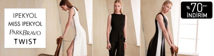 Park Bravo, İpekyol ve Twist Ürünlerinde %70 İndirim