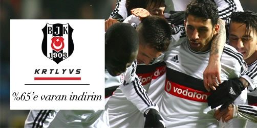 Beşiktaş - Kartal Yuvası Ürünleri %65 İndirimde