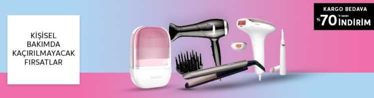 Kişisel Bakım Ürünlerinde %70'e Varan İndirim!