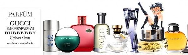 Gucci, Emporio Armani, Burberry, Calvin Klein ve Diğer Parfümlerde İndirim