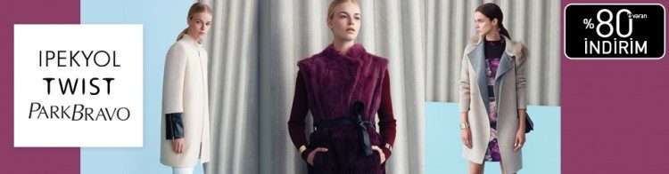 Park Bravo, İpekyol ve Twist Ürünlerinde %80 İndirim