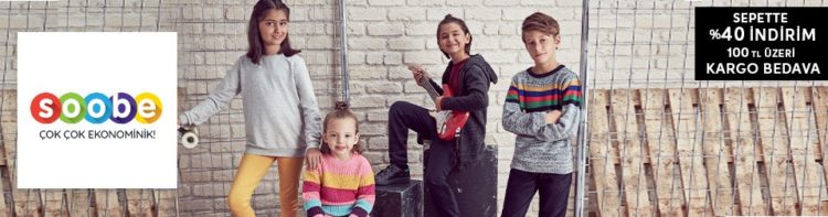 Soobe'de %40 İndirim!
