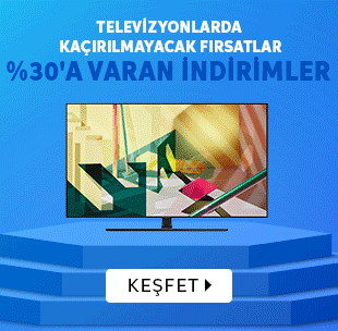 Televizyonlarda %30'a Varan İndirim!