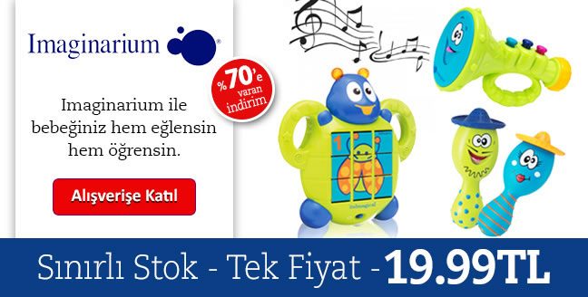 %70'e Varan Imaginarium İndirim Kampanyası - Sınırlı Stok