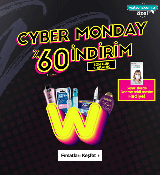Watsons'ta %60 İndirim ile Cyber Monday Zamanı!
