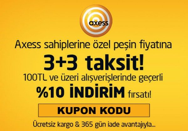 Axess Sahiplerine %10 Zizigo İndirim Kodu