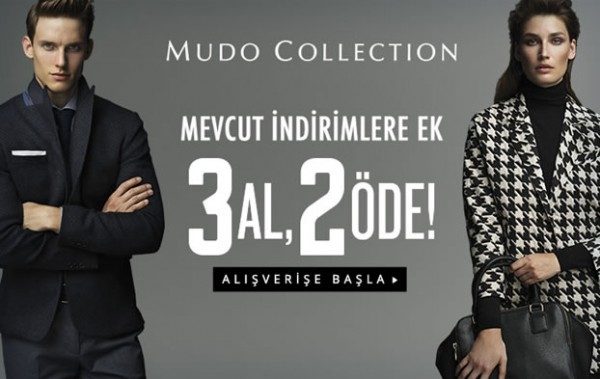 Mudo Ürünlerinde 3 Al 2 Öde Fırsatı Zizigo'da